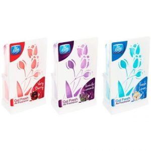 Pan Aroma Gel Fresh Flower Air Freshener Assorted Fragrance