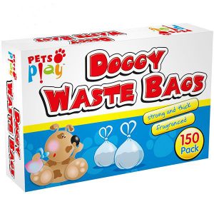 Pets Play Fragranced Doggy Waste Bags Pack of 150
