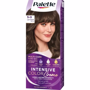 Palette Light Brown 5-0 Intensive Permanent Colour Crème