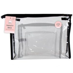 Forever Beautiful Toiletry Bag Set Pack Of 3