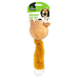 Kingdom Squeaky Fox Dog Toy