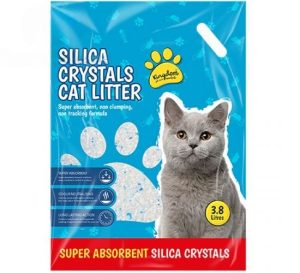 Kingdom Silica Crystals Non-Clumping Cat Litter 3.8l