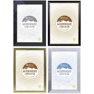 Home Collection A4 Certificate Photo Frame