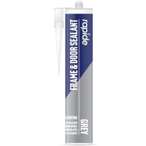 Rapide Frame & Door Grey Sealant Cartridge 260ml