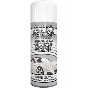 Auto Extreme Professional White Gloss Spray Paint 400ml