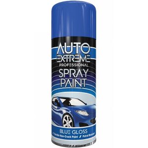 Auto Extreme Professional Blue Gloss Spray Paint 400ml