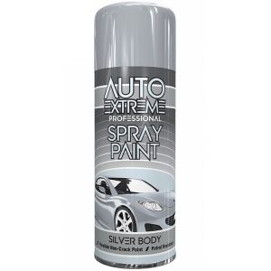 Auto Extreme Professional Silver Body Spray Paint 400ml