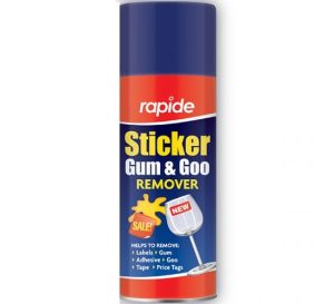 Rapide Sticker Gum & Goo Remover Spray 250ml