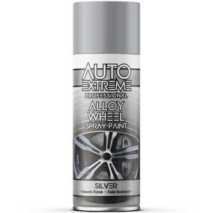 Auto Extreme Professional Silver Alloy Wheel Spray Paint 400ml