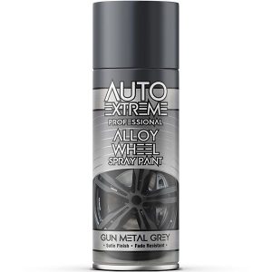Auto Extreme Professional Gun Metal Grey Alloy Wheel Spray Paint 400ml