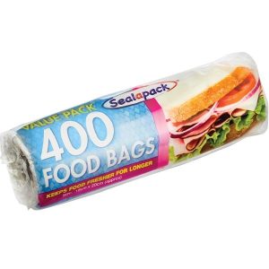 Sealapack Food Bags Roll 18cm X 20cm Pack Of 400