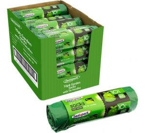 Sealapack Extra Strong Tie Handle Garden Sacks 50L Pack Of 10