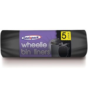 Sealapack Wheelie Bin Liners Pack Of 5