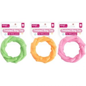 Smart Choice Twisted Ring Puppy Toy 10cm