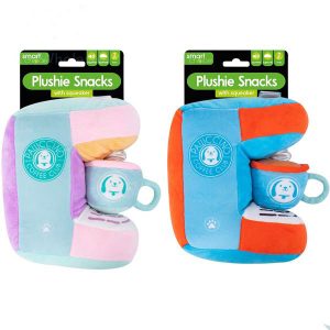 Smart Choice Coffee Machine & Cup Plush Dog Toy 21cm