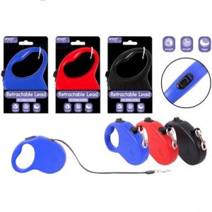 Smart Choice 15kg Retractable Tape Dog Lead 3m