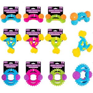 Smart Choice Rubber & Nylon Dental Dog Toy