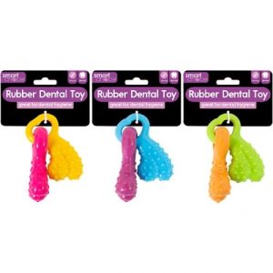 Smart Choice Dental Rubber Dog Toy 9cm