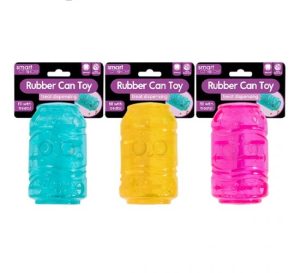 Smart Choice Rubber Treat Dispensing Pop Can Dog Toy