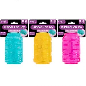 Smart Choice Rubber Treat Dispensing Pop Can Dog Toy