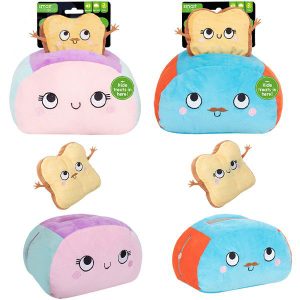 Smart Choice Squeaky Plush Treat Dispensing Dog Toy