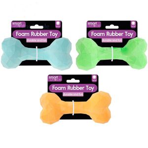 Smart Choice Foam Rubber Bone Dog Toy 16cm