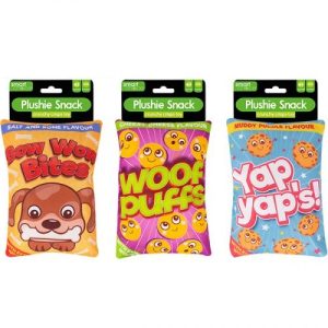 Smart Choice Squeaky Crinkle Crisp Packet Dog Toy