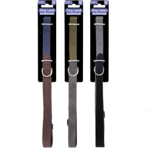Smart Choice Faux Leather Dog Lead 120cm