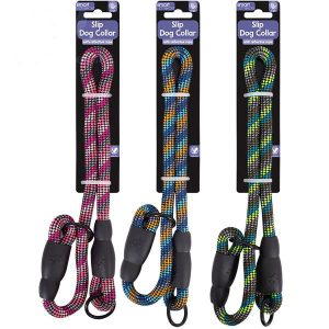 Smart Choice Reflective Rope Slip Dog Collar 55cm