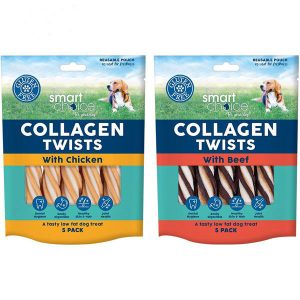 Smart Choice Collagen Twists Dog Treats Pack of 5