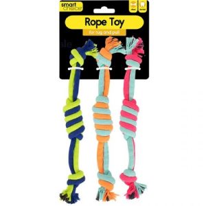Smart Choice Double Knot Tug-And-Pull Rope Dog Toy 30cm