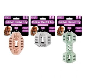 Smart Choice Treat Dispensing Dental Rubber Dog Toy