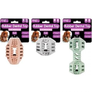 Smart Choice Treat Dispensing Dental Rubber Dog Toy