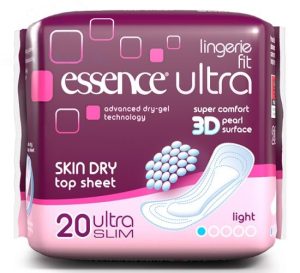 Essence Ultra Slim Lingerie Fit Sanitary Pads Pack Of 20