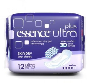 Essence Ultra Plus Sanitary Pads Pack Of 12