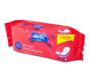 Ultrex Ultra Thin Pantyliners Pack Of 30