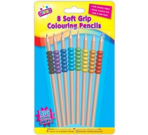Artbox Soft Grip Colouring Pencils Assorted Colours Pack Of 8