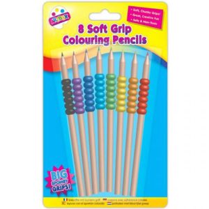 Artbox Soft Grip Colouring Pencils Assorted Colours Pack Of 8