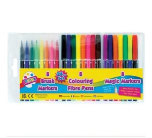 Artbox Assorted Colouring Pen Set Pack Of 24