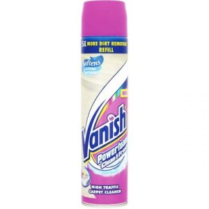 Varnish Power Foam Clean & Fresh Carpet Cleaner 600ml