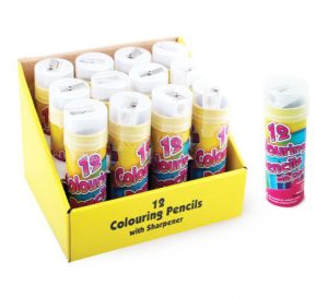 Artbox Half-Size Colouring Pencils Pack Of 12 With Sharpener