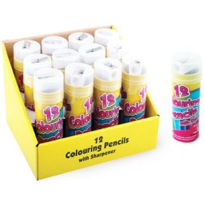 Artbox Half-Size Colouring Pencils Pack Of 12 With Sharpener