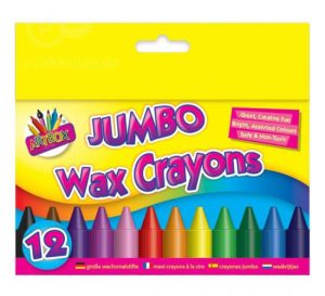 Artbox Jumbo Wax Crayons Assorted Pack Of 12