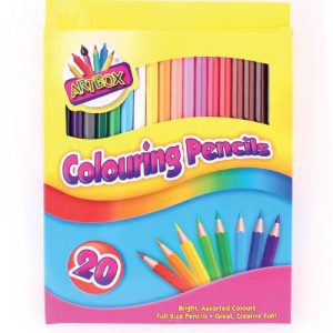 Artbox Colouring Pencils Assorted Colours Pack Of 20