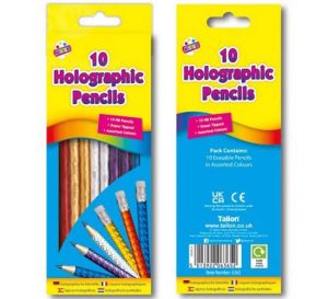 Artbox Holographic HB Pencils Pack Of 10