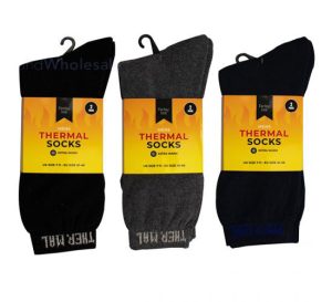 Farley Mill Men's Size 7-11 Thermal Socks Pack Of 2