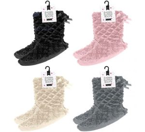 Farley Mill Ladies' Sherpa Slipper Boots
