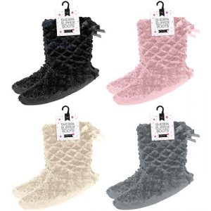 Farley Mill Ladies' Sherpa Slipper Boots