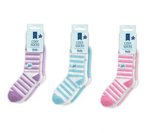 Farley Mill Girl's Size 9-12 Cosy Socks