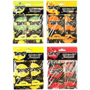 Tango Card Car Air Freshener Pack Of 2 CDU Assorted Fragrances